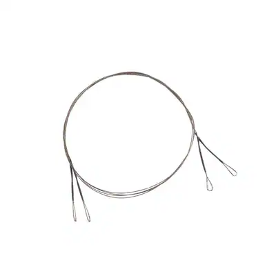 Balzer 1x7 Niroflex 2 Schlaufen Stahlvorfach Hecht Angeln Raubfisch 2x Vorfach