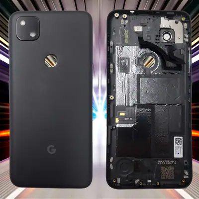 Original Google Pixel 4A Akkudeckel Housing Deckel Gehäuse Cover Backcover