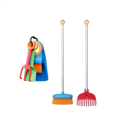 Fiskars MyFirstFiskars Bundle, Handgeräte und Aufräum-Set-6-teilig für Kinder – neu – Spielzeug – überwiegend weiß – Foto 1…