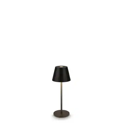 Tischlampe LED Akku Lampe USB Aufladbar Kabellos IP44 Dimmbar 14,2cm Schwarz – neu – Möbel – Foto 1 von 5