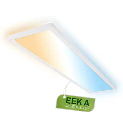 LED Deckenlampe LED Panel mit EEK A Lichtquelle* Flach Dimmbar CCT Fernbedienung – neu – Möbel – überwiegend weiß – Foto 1…