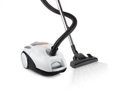 Leiser 700W Hybrid Bodensauger mit Zubehör, als beutelloser Staubsauger nutzbar