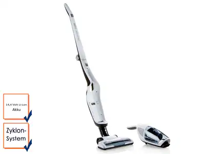 Stielstaubsauger 2-in-1 mit Handstaubsauger, 1,4 Volt Akku, Zyklonen-System