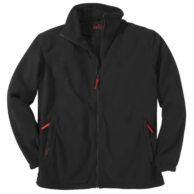 Brigg Fleecejacke schwarz 2XL 3XL 4XL 5XL 6XL 7XL 8XL 9XL 10XL 12XL 14XL NEU – neu – Herrenmode