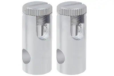 Paulmann Seilsystem - Seilsystem L&E Stromeinspeisung 1 Paar max. 300W Chrom