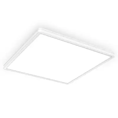 LED Panel Deckenlampe dimmbar ultraflach Deckenleuchte Wohnzimmer Flur weiß