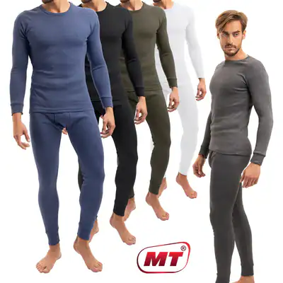 MT Herren Ski- & Thermowäsche Set - Lange Unterwäsche Weiche Innenseite