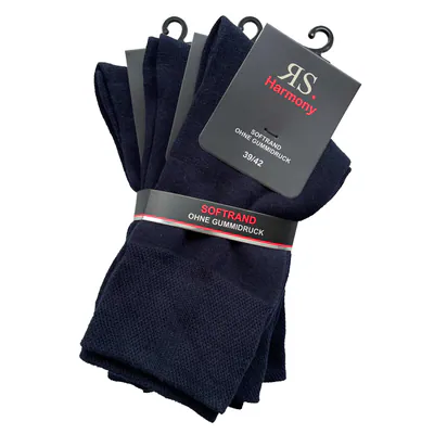 RS Harmony 3er-Pack Socken marine ohne Gummidruck