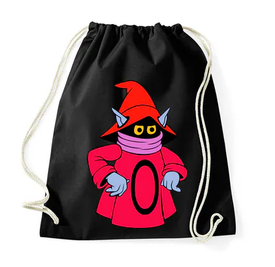 Youth Designz Baumwoll Beutel Turnbeutel Tasche Orko Zauberei Masters MOTU Fun