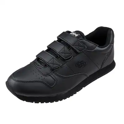 Brütting Sportschuhe DIAMOND echtes Leder Klett black Gr. 40-50 EVA-Sohle NEU