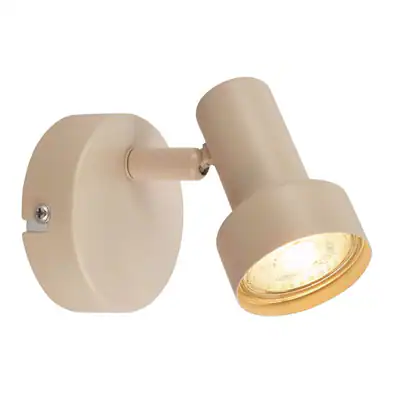 Wandlampe Wandleuchte GU10 Innen Leselampe Spotleuchte Schwenkbar Flur Beige