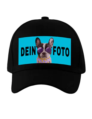 Unisex Cap Bedrucken mit FOTO Personalisiert Kappe Basecap Geschenk Sport Fun