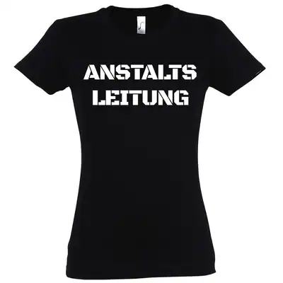 Youth Designz Anstaltsleitung Damen T-Shirt Lustig Spruch Beförderung Verrückt