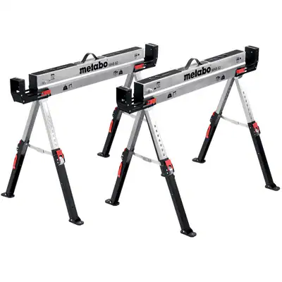 Metabo Arbeitsbock Set Sägebock Unterstellbock Klappbock klappbar MAB 82 B-Ware
