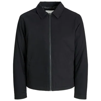 Jack&Jones Übergrößen Hemdjacke schwarz JJEDOVER