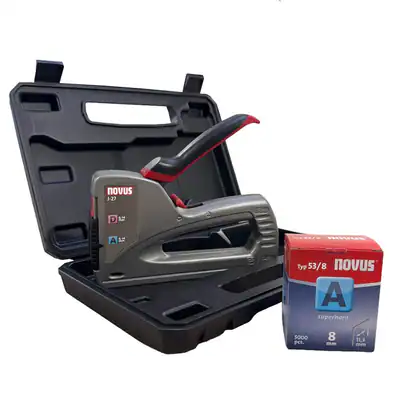 Novus Handtacker J-27 Großer Profitacker leichtes, langlebigem Aluminium-Gehäuse