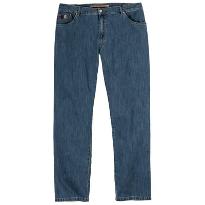 XXL Revils Stretch-Jeans denimblau stone-washed OEKO-TEX® 100, bequem weich NEU