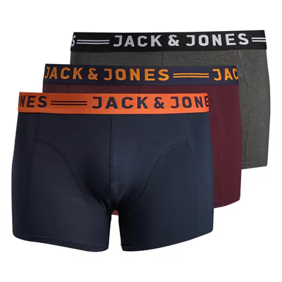 Jack&Jones 3er-Pack XXL Pants navy/weinrot/grau 3XL 4XL 5XL 6XL 7XL NEU