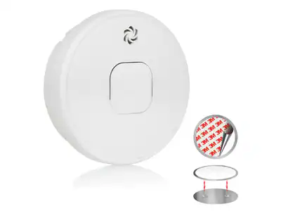 Optischer Rauchmelder 10 Jahres Batterie mit dem Q Label