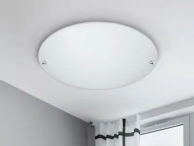 Deckenleuchte mit Glas Lampenschirm, Deckenschale Treppenhaus Flurbeleuchtung