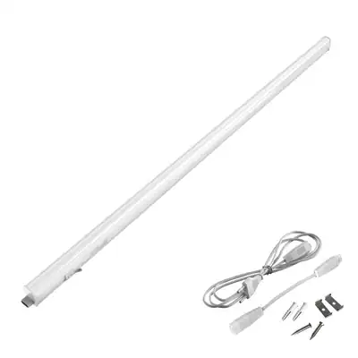 Unterbauleuchte LED Küche Schrankleuchte Lichtleiste Erweiterbar 118,7cm Weiß