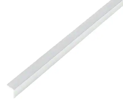 Winkelprofil, Chrom, Aluminium Winkel, L Profil-Ecke, Aluprofil selbstklebend
