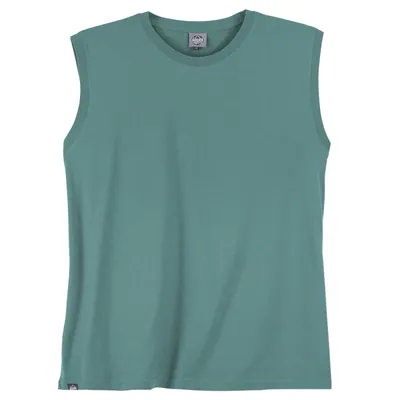 Ahorn Sportswear Übergrößen Tanktop dunkelmint