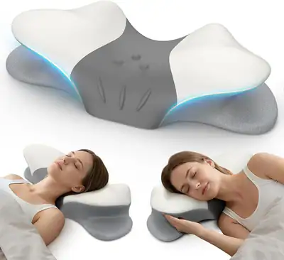 beslovo Nackenkissen zur Schmerzlinderung, ergonomisches Seitenschläferkissen
