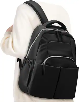 VENATIN Rucksack für Damen, passend für 14 Zoll Laptoptasche, Mode Reise Arbeit