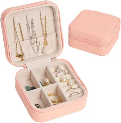 Reise Tragbarer Schmuck Organizer | Schmuckkästchen für Frauen | Schmuck