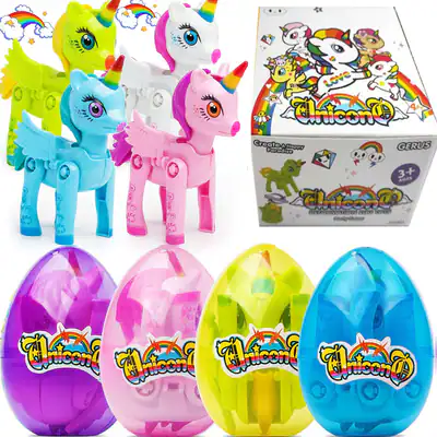 Süßeste Überraschung Ostereier Einhorn Spielzeug 4er Pack Bestes