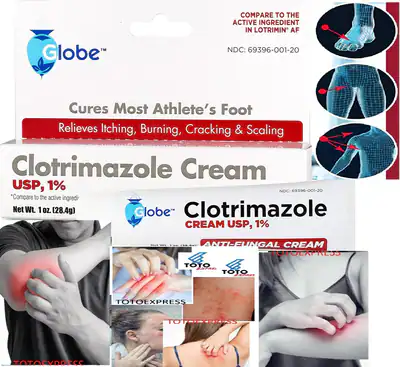 Crema Pomada para Los Hongos En La Piel Pies Brazos Genitales Manos Carays Neu