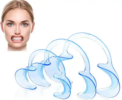 3 x Retraktor De Mejillas Blanqueamiento De Dientes Abridor De Boca Dentista