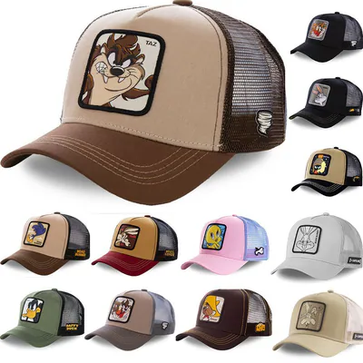 Cartoon Trucker Mesh Baseball Mütze Herren Damen Hip Hop atmungsaktiv Snapback – neu – Sonstiges – überwiegend weiß – Foto…