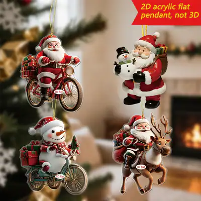 7x Frohe Weihnachten Weihnachtsschmuck Weihnachtsbaumbehang Schneemann Deko – neu – Sonstiges – überwiegend schwarz – Foto…