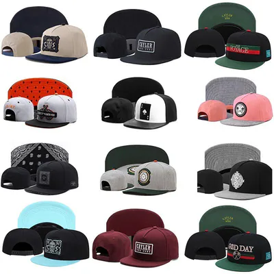 Baseballmütze Herren Damen Druckknopflasche flache Spitze neu Mode Hip Hop Rap – neu – Sonstiges – überwiegend weiß – Foto…
