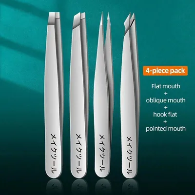 Profi Augenbrauen Pinzette Haarentfernung Präzision Beauty Tool Gesichtspflege