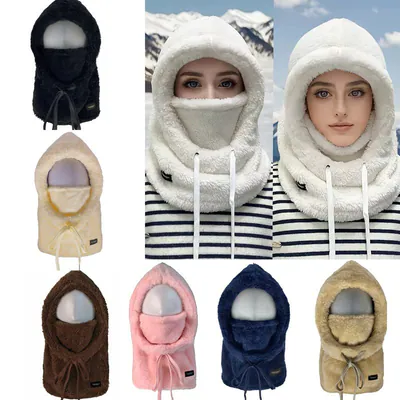Winter Thermo Fleece Sturmhaube Schal Ski Gesichtsmaske Halswärmer