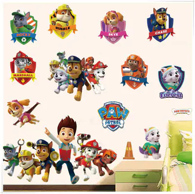 3D-Wandaufkleber Kinderzimmer Jungen Mädchen Schlafzimmer Dekor abnehmbares