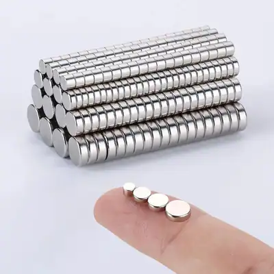 400-100 Stück kleine Magnete, 3x2x4x5 mm Mini kleine runde Magnete, Mikromagnete