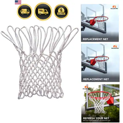 Ultra strapazierfähiges Allwetter Nylon Basketballnetz