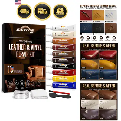 Leder & Vinyl Reparaturset für Autositz & Interieur, Möbel, Couch, Sofa | ...