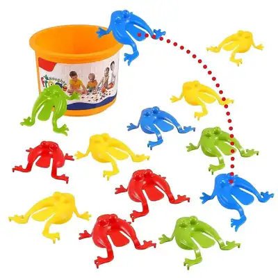 20 Stck. Springender Frosch Spielzeug Kinder Party Gefälligkeiten Stressabbau