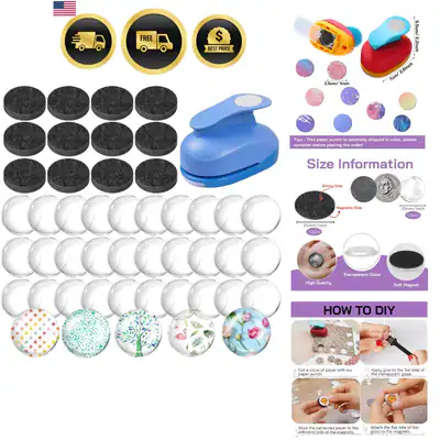 Magnet Bastelset 101 Teile Glasmagnete für DIY Kühlschrank Basteln