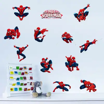 Disney Spiderman Wandaufkleber Kind Kinderzimmer Jungen Zimmer Deko Vinyl