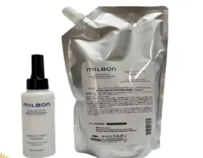 MILBON Smooth Perfecting Primer 600ml Salonbehandlung Nachfüllflasche inklusive