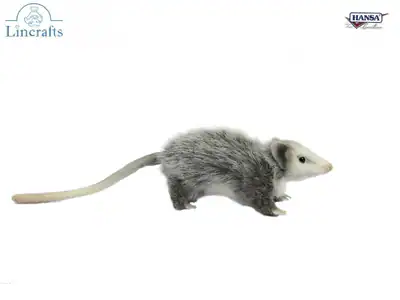 Opossum Plüschtier Kuscheltier von Hansa 8042 -brandneu- Lincrafts UK gegründet