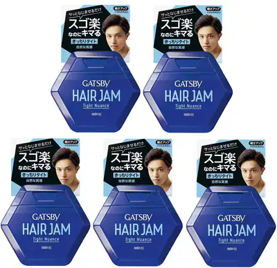 Gatsby Hair Jam Tight Nuance 110ml x 5