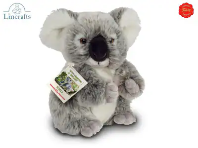 Teddy Hermann sitzender Koala 91424 Plüschtier Stofftier Lincrafts UK Est.1993