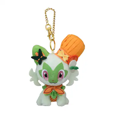 Pokemon Center Original Maskottchen Paldea Spooky Halloween Sprigatito